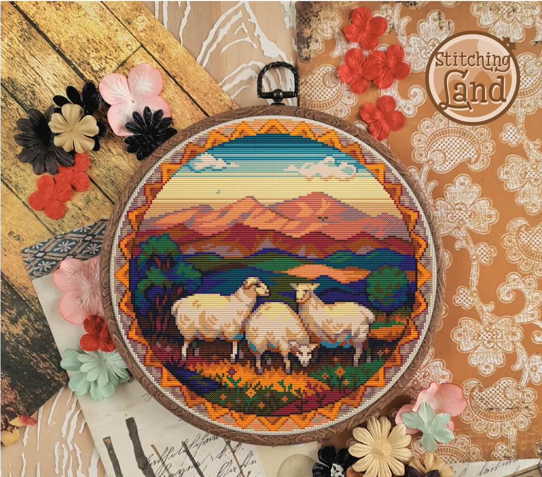 Pastoral Sheep [Sun-0629]