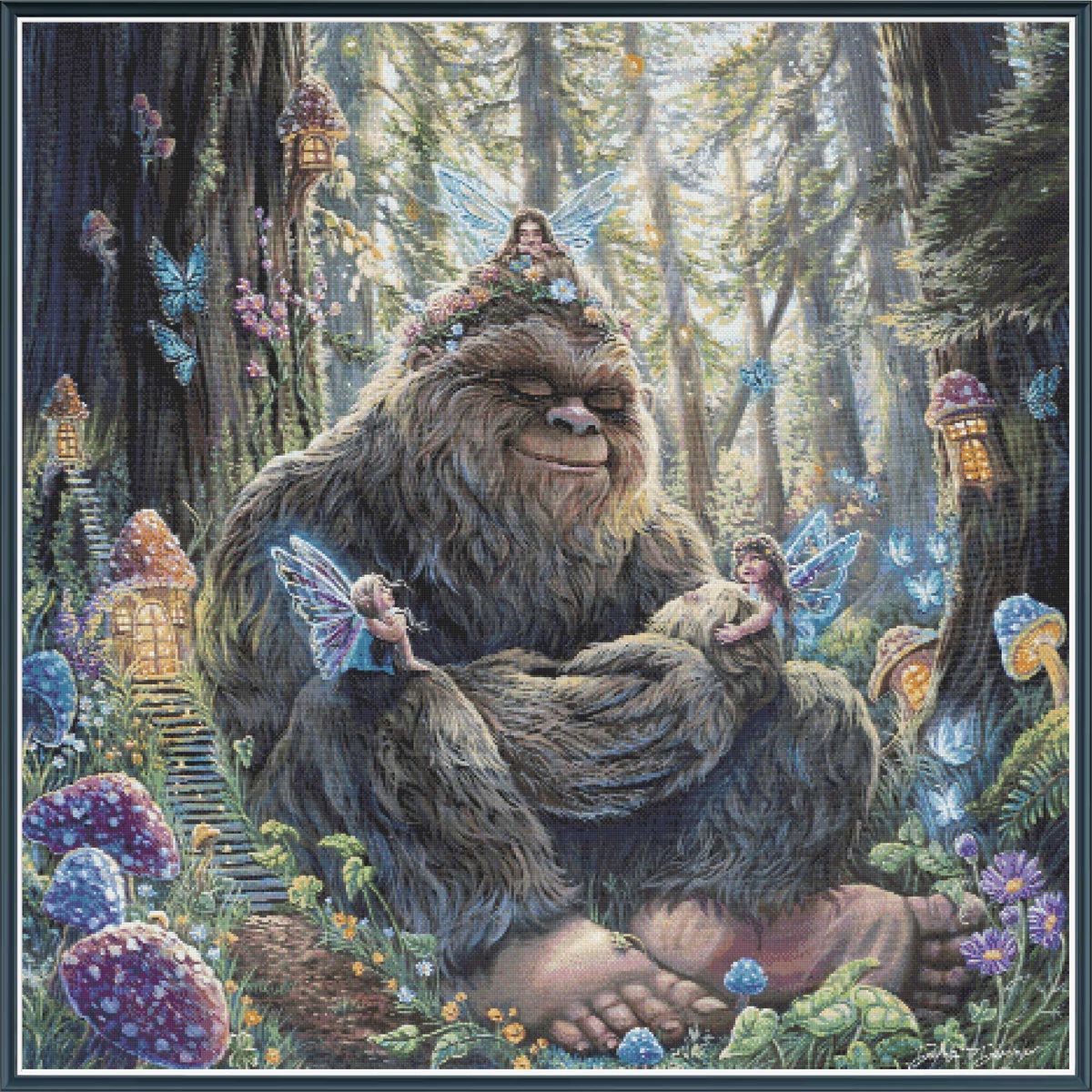 Peaceful Bigfoot [Sun-0484]