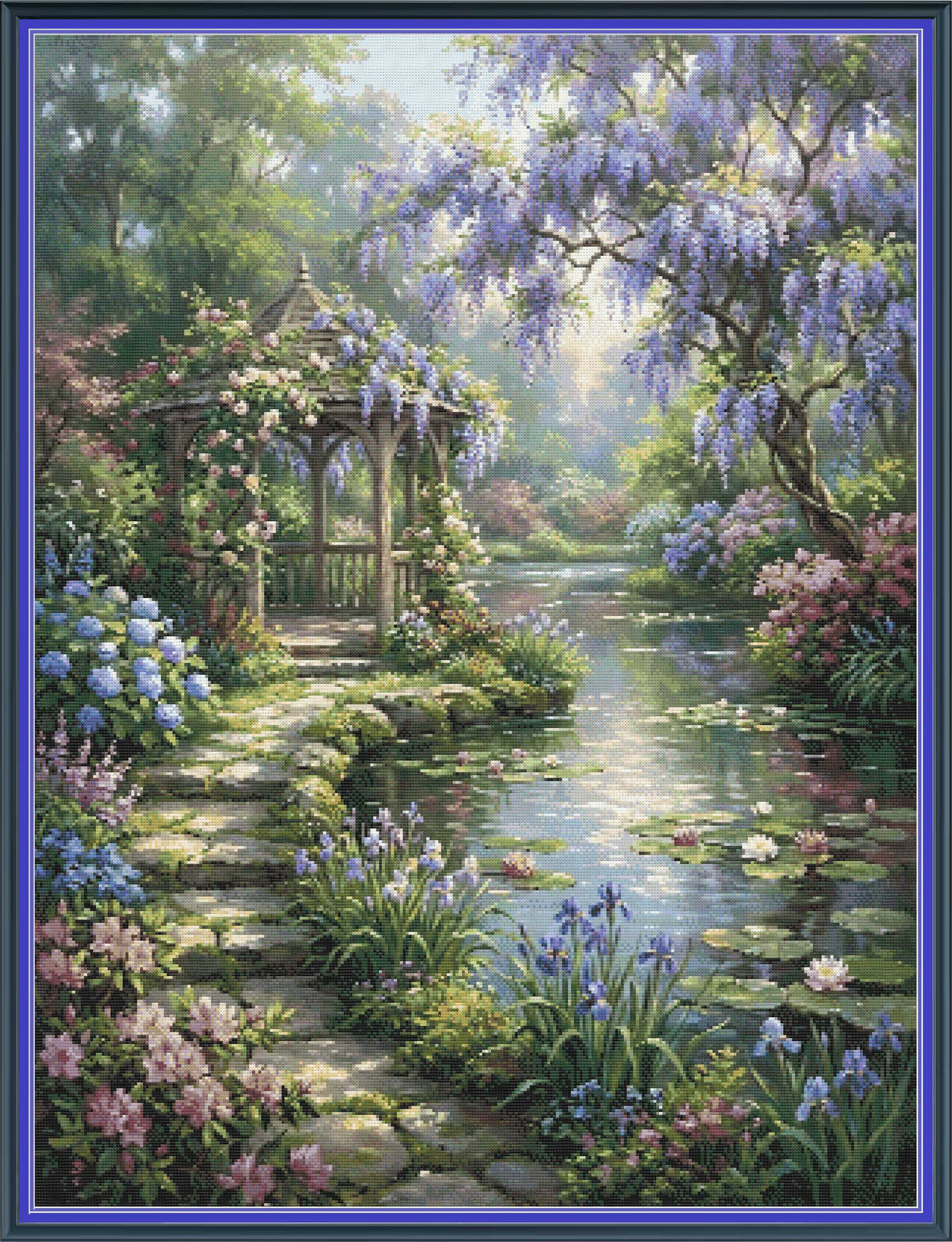 Peaceful Garden - PDF Digital Download