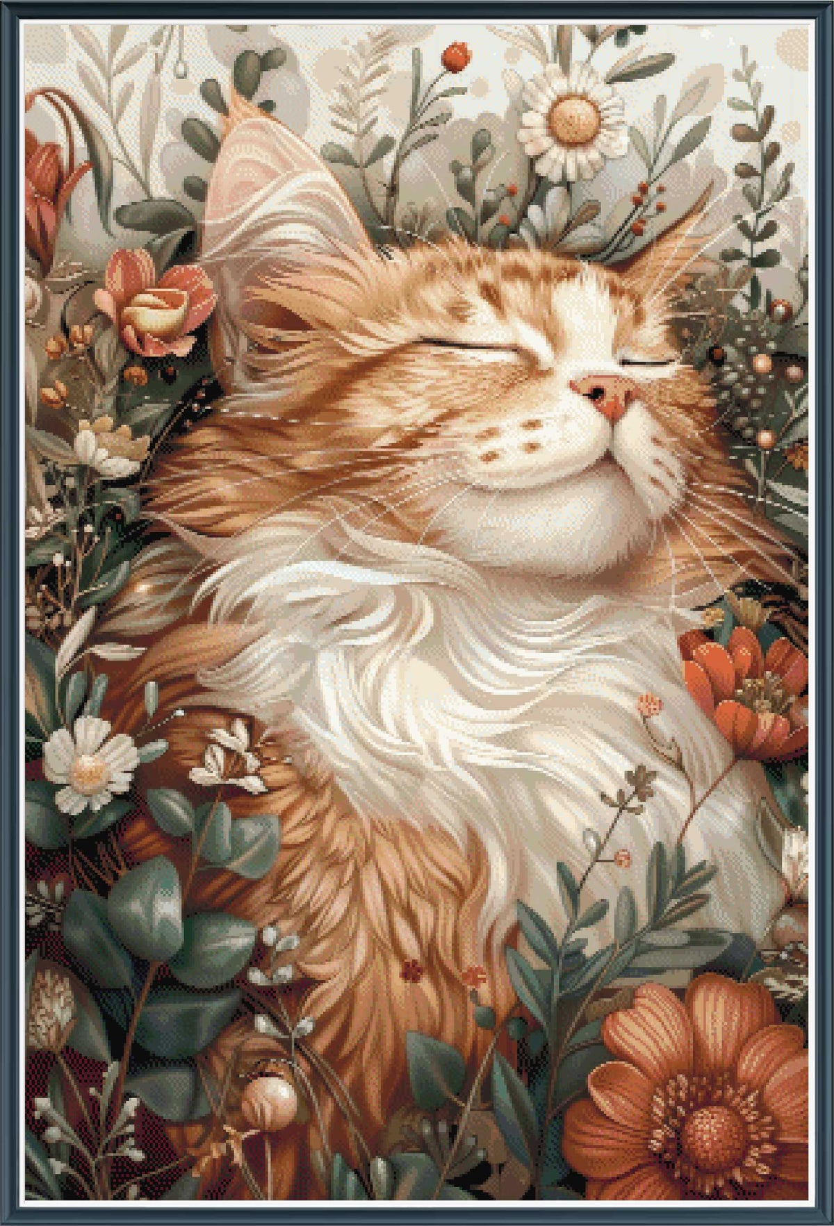 Petals and Purring [Sun-0471]