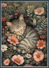 Sleeping Animals Kitten - PDF Digital Download