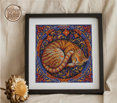 Sleeping Cat Square [sun-0262]