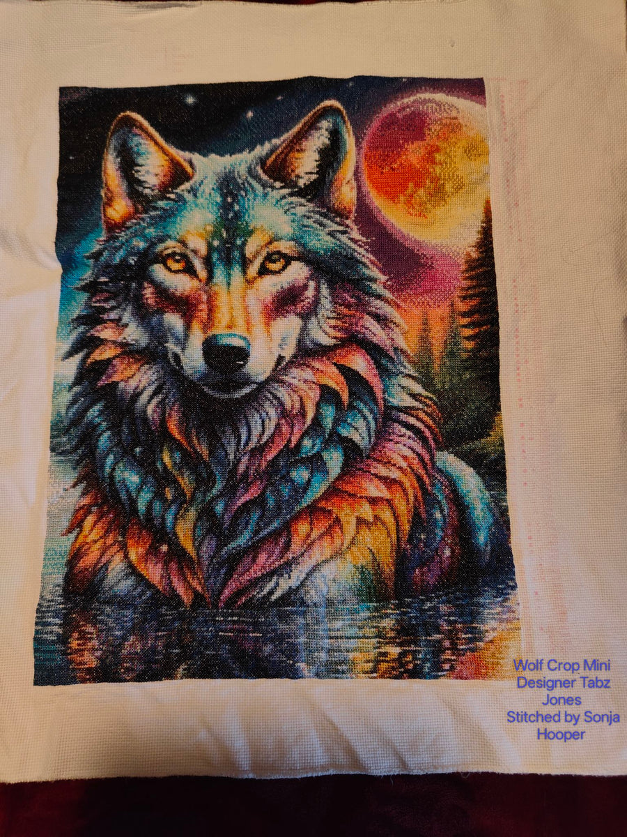 Magical Wolf Moon Crop after washing