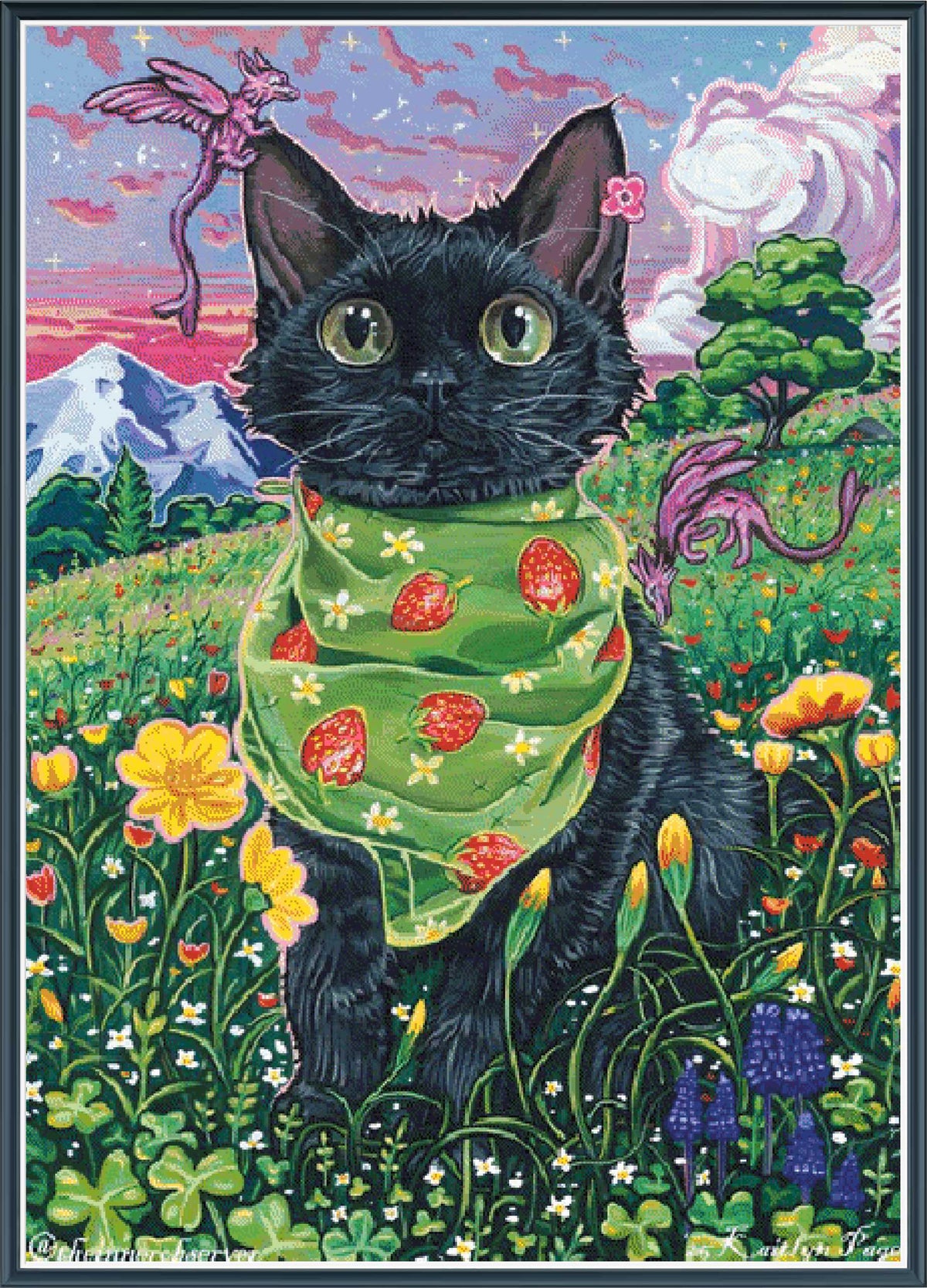 Strawberry Daydream [LARGE] - PDF Digital Download