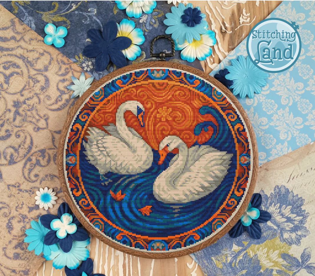 Swan Pair [Sun-0638]