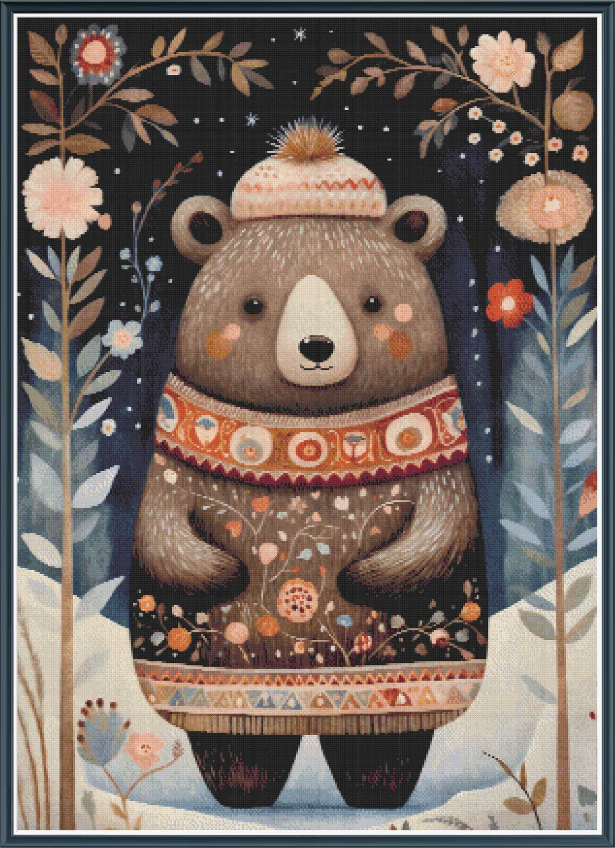 The Winterberry Bear - PDF Digital Download
