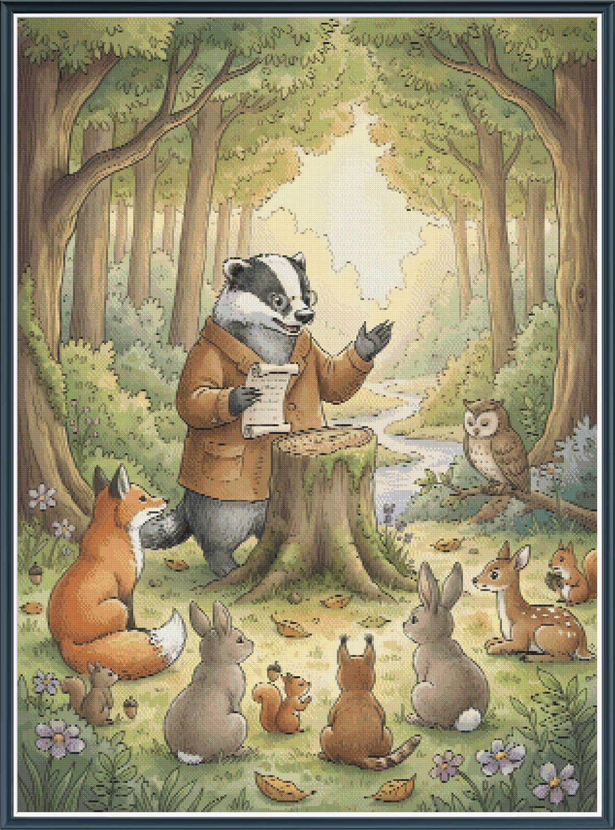 The Woodland Meeting - PDF Digital Download