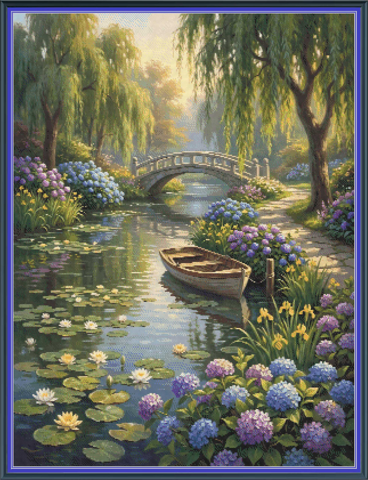 Tranquil Pond - PDF Digital Download
