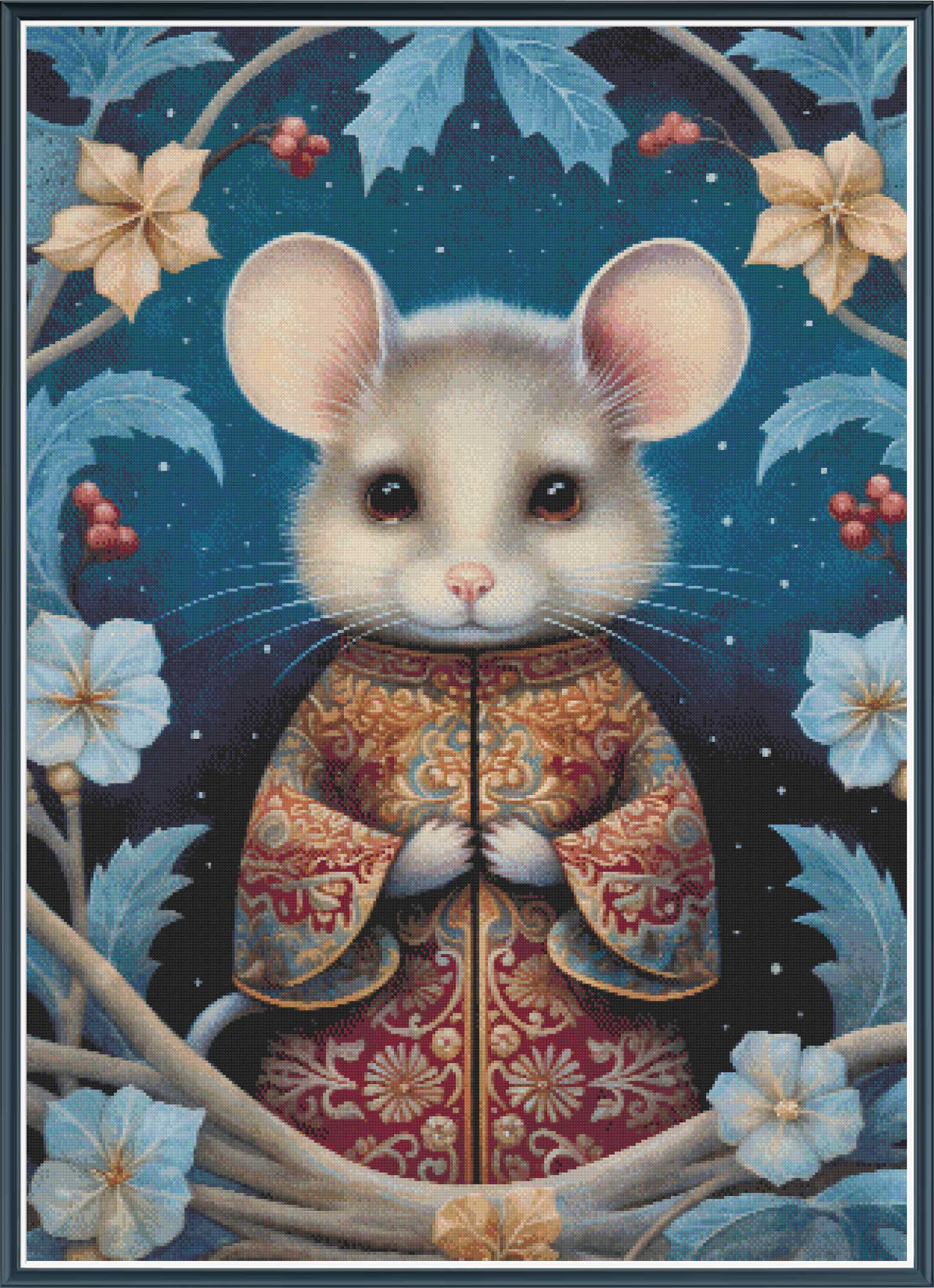 Woodland Pattern Mouse - PDF Digital Download