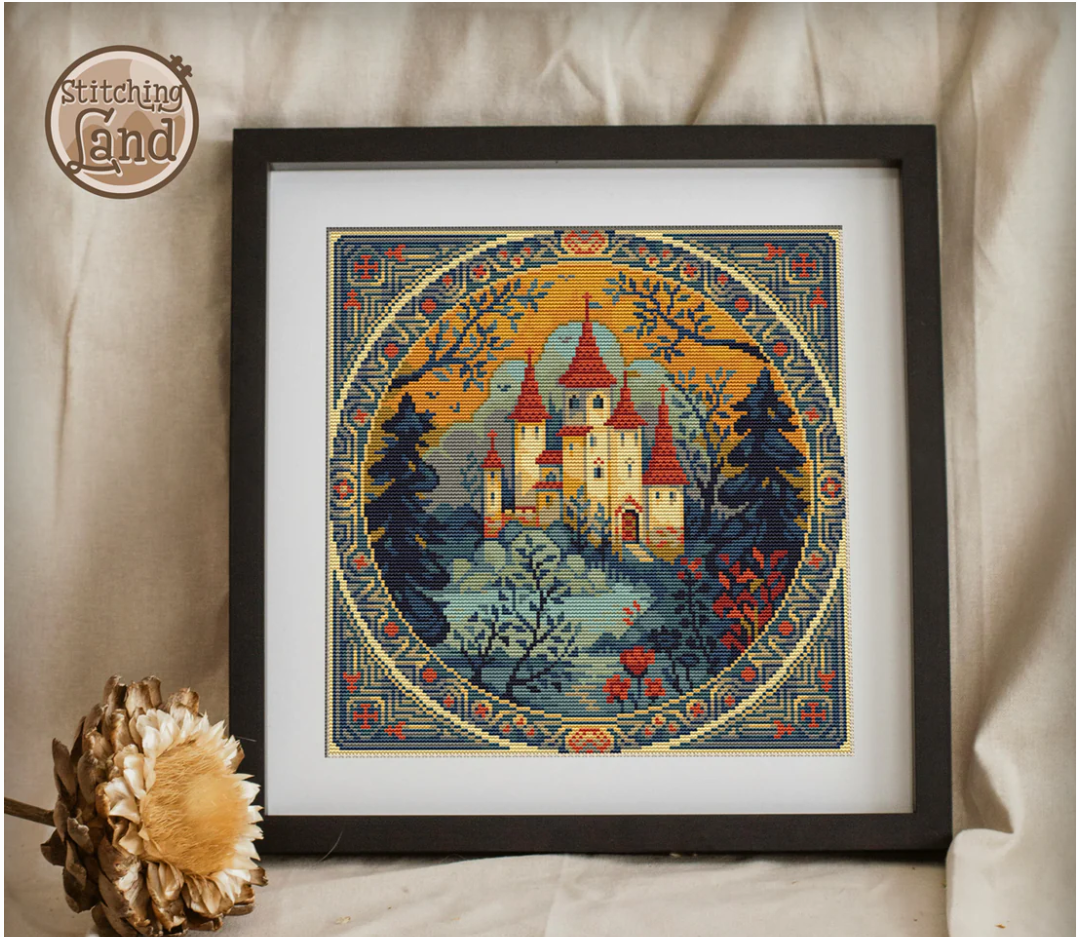 Woodland Castle Square [Sun-0636]