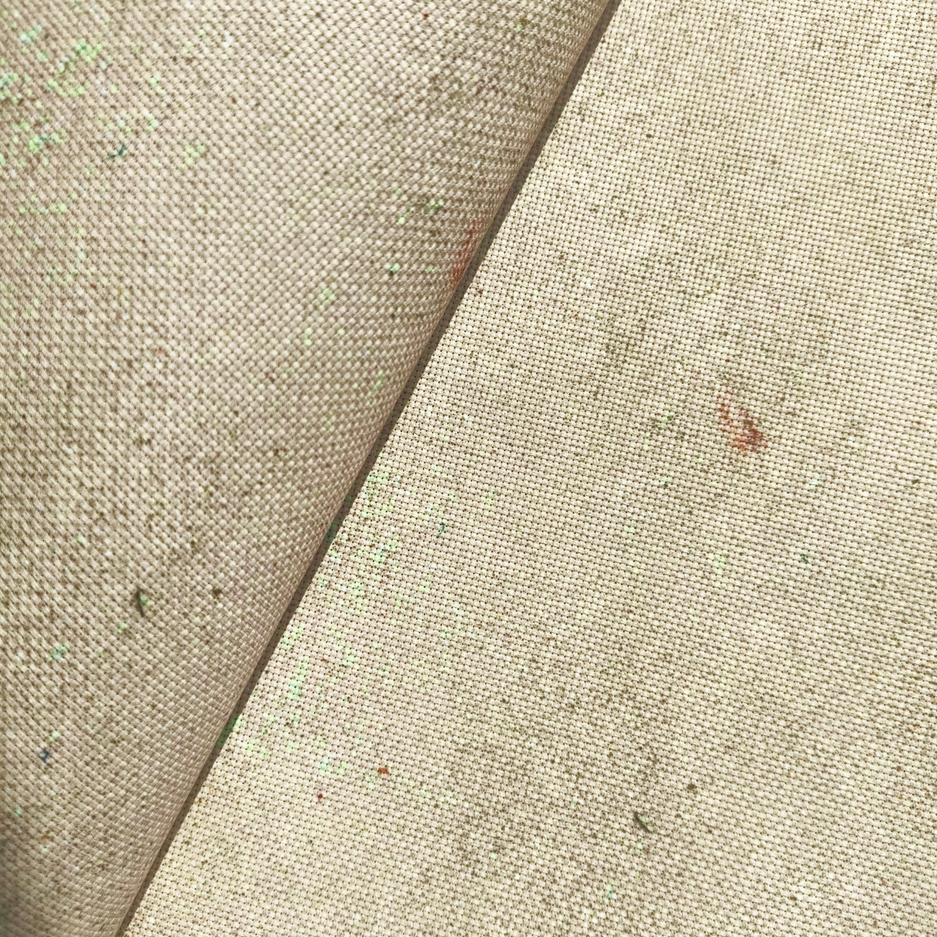 Cross Stitch Fabric 14CT 16CT 25CT, Printed Embroidery Cloth, DIY Needlework Background Cloth for Cross Stitch Crafts
