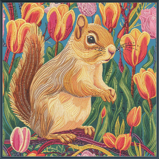 Stylised Squirrel